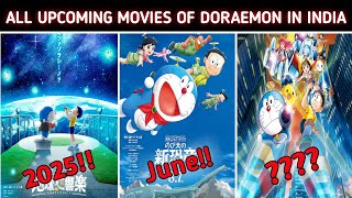 All Upcoming New Movie of Doraemon in India  Doraemon New Movie 2024 In Hindi [upl. by Aivartal]