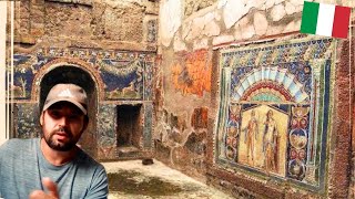 🇮🇹 Italie  Herculaneum une cité antique ensevelie proche de Pompéi et Naples [upl. by Ahsiekel228]