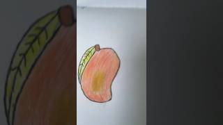 Mango drawing pt 2 art artworkcommunity artandcraft artworkschannel drawingpainting painting [upl. by Aba]