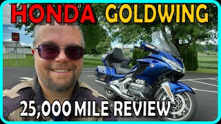 2018 Goldwing DCT 25000 Mile Review  Top 5 PROS and CONS [upl. by Etteuqram755]