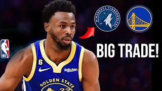 WARRIORS DOING GREAT DEAL NEW STAR HAS ARRIVED ANDREW WIGGINS LEAVING GOLDEN STATE NEWS [upl. by Creight633]