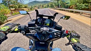 Yamaha TMAX 560 2024  MotoRaw 4K [upl. by Keyes]