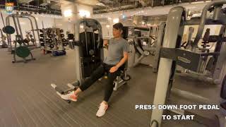 How to do Technogym Pectoral Machine at HKU BActive Fitness Center [upl. by Littman]