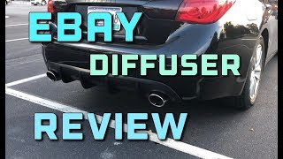 eBay diffuser review Q50 [upl. by Karee701]