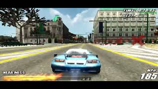 Burnout Legends  World Tour Compact Class Playthrough Pt 3PPSSP HD [upl. by Aihsetan]