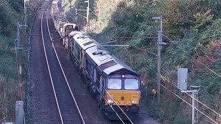 6642566548 dit 6k05 Carlisle Yard  Crewe Basford Hall Engineers 11th October 2024 [upl. by Henning435]