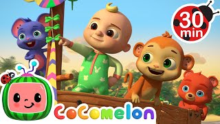 Apples Bananas Song🍎🍌  Cocomelon  Animal Time  Kids Cartoons amp Nursery Rhymes  Moonbug Kids [upl. by Criswell]