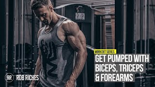 Triceps  Biceps  Forearm Workout  BEST PUMP EVER [upl. by Gena]