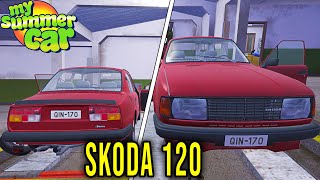 SKODA 120  NEW CAR  My Summer Car 332  Radex [upl. by Frerichs867]