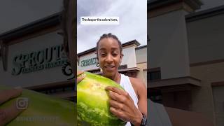 How to Pick a Seeded Watermelon SproutsFarmersMarket [upl. by Chouest]