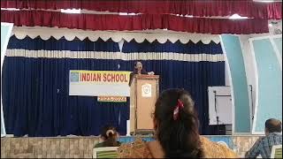 Elocution critical thinking in Education 28th Arts festival in Indian school ibri  Jerry [upl. by Ecilahs]