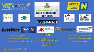 Vitahome Stocksport Solocup 2024 Damen Viertelfinale Gotzler Verena gegen Lisa Stampfl [upl. by Muire]