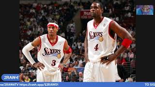 WHAT IF CHRIS WEBBER TEAMED UP WITH ALLEN IVERSON IN HIS PRIME [upl. by Einnalem430]