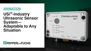 USi®industry Ultrasonic Sensor System—Adaptable to Any Situation [upl. by Monreal]