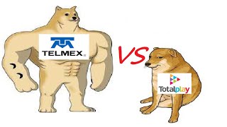 Totalplay vs Telmex fibra óptica [upl. by Nysilla]