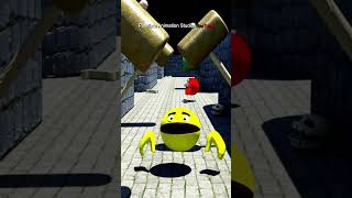 🎃 Halloween is Back  PacMan vs PacRed pacman animation funny cartoon pacman3d humor [upl. by Alram]