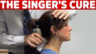 The Singers Cure For Laryngitis Hoarseness Vocal Cord Paralysis and Sore Throats – Dr Berg [upl. by Reyem164]