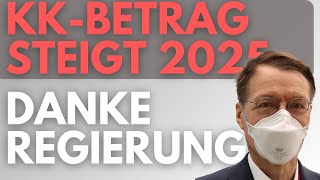 😟 DEPRIMIERED Krankenkassenbeitrag steigt um 08 – Lauterbach lenkt von seiner Mitschuld ab [upl. by Derk770]