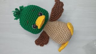 Pato amigurumi tejido a crochet tutorial [upl. by Amathist]