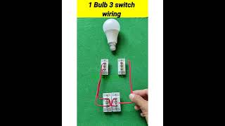 3 Way Switch💡🔌Electrician👑Viral🔥views👀Foryou😕Views problem👀🙏😟💖 [upl. by Gaulin]