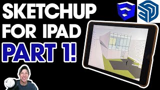 Getting Started with SketchUp for Ipad Part 1  BEGINNERS START HERE [upl. by Jeffers]