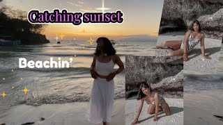 Let’s go beachin’ with me happy Easter catching sunset islandgirl crossdressing ladyboy [upl. by Roth555]