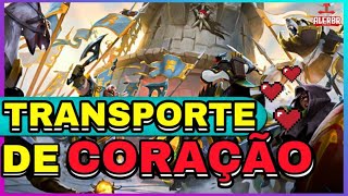 TUDO QUE VOCÊ PRECISA SABER SOBRE TRANSPORTE DE CORAÇÃOFACÇÃO  ALBION ONLINE [upl. by Ennahs169]