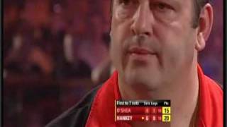 Tony OShea v Ted Hankey Part 3  2009 BDO Championships Final [upl. by Siberson]