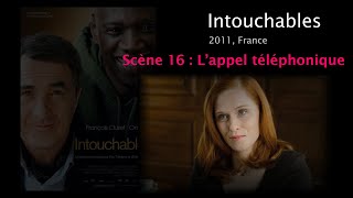 Intouchables Scène 16 Driss forces Philippe to call Éléonore French English subtitles [upl. by Adnof]