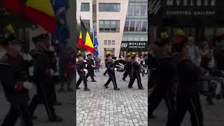 March in Pilsen Czech repshortvideo [upl. by Lerret]