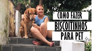 COMO FAZER BISCOITOS PARA CACHORRO  NAHDICAS [upl. by Kerr]