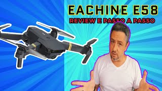 Eachine E58  Como usar  Dicas Importantes e Review [upl. by Assereht566]