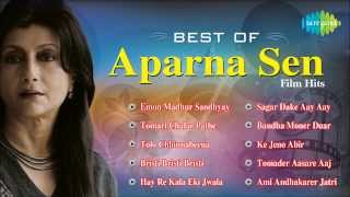 Best of Aparna Sen Film Hits  Tomari Chalar Pathe  HD Songs Jukebox [upl. by Boyer97]