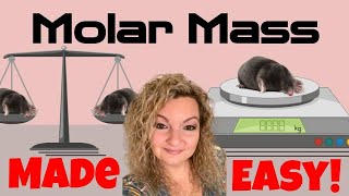 Molar Mass Made Easy  How Do You Find Molar Mass  Mole Chemistry [upl. by Lehcem]