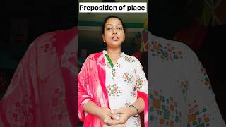 Preposition of place।shorts [upl. by Zilada]