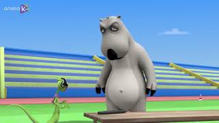 Bernard Bear Bowling Wild Brain Cartoons For Children [upl. by Nivej]