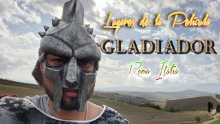 Gladiator 2000 Maximus  Val dOrcia Tuscany  ROMA 🇮🇹 italia [upl. by Ahsienahs]