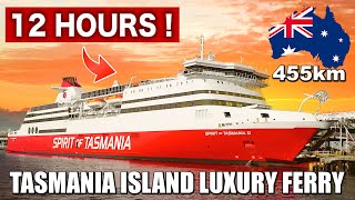 🇦🇺Riding Australias Most Luxurious Overnight Ferry to Tasmania Island  Spirit of Tasmania [upl. by Eimareg]