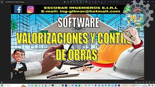 SOFTWARE VALORIZACIONES DE OBRA 2024 [upl. by Elvyn928]