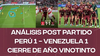 ANÁLISIS DETALLADO DEL EMPATE VINOTINTO EN LIMA  BALANCE DE LAS 6 FECHAS  PERÚ 1  VENEZUELA 1 [upl. by Imhsar198]