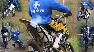 THE POWER OF 2 STROKE  Husqvarna Te 125 [upl. by Eran560]