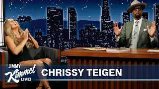 Chrissy Teigen on Moving to Las Vegas for John Legend Residency New Cookbook amp Curb Your Enthusiasm [upl. by Bernadette554]