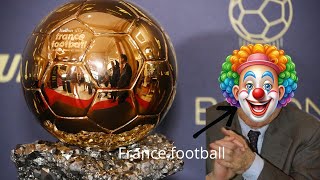 Fin de la mascarade de France football du Ballon d’Or [upl. by Duma]