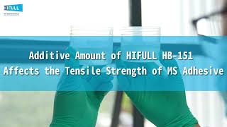 Hydrophobic fumed silica enhances the Tensile Strength of MS Adhesive [upl. by Naes]