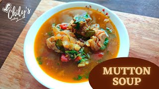 Tasty amp Healthy Mutton Soup  Winter Special [upl. by Micheil]