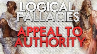 Fallacy Friday  Appeal to Authority [upl. by Sacken663]