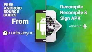 How to Get Free Android Source Codes from CodeCanyon Decompile amp Recompile APKs with Customizations [upl. by Hump]