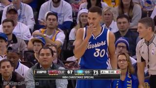 Cleveland Cavaliers vs Golden State Warriors Full Game Highlights December 25 2015 NBA [upl. by Sinylg416]