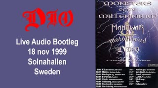 DIO Live 18 nov 1999 Stockholm AUDIO BOOTLEG [upl. by Samuelson734]