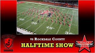 Halftime Show vs Rockdale County  Jonesboro MMC Majestic Marching Cardinals [upl. by Annirok]